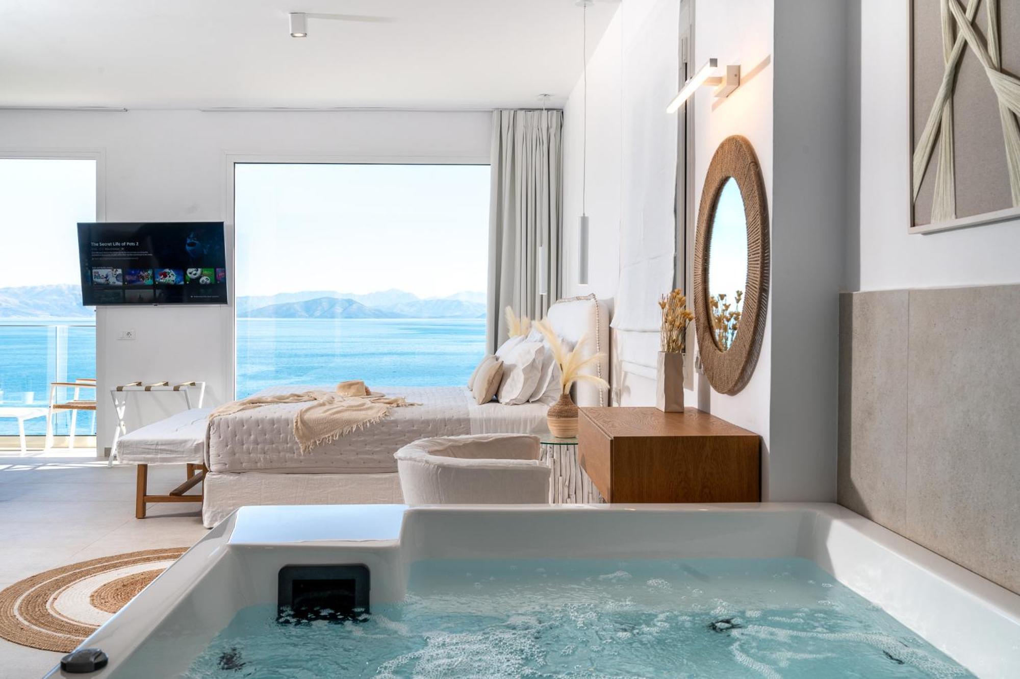 Achillion Luxury Corfu Villa & Suites Pérama Kültér fotó