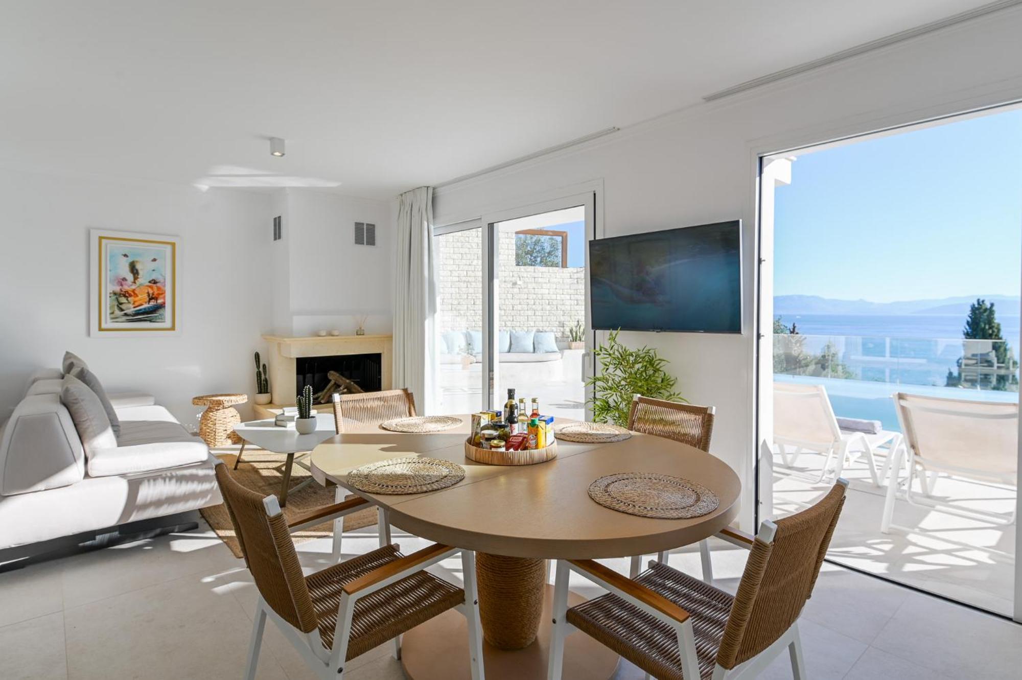 Achillion Luxury Corfu Villa & Suites Pérama Kültér fotó