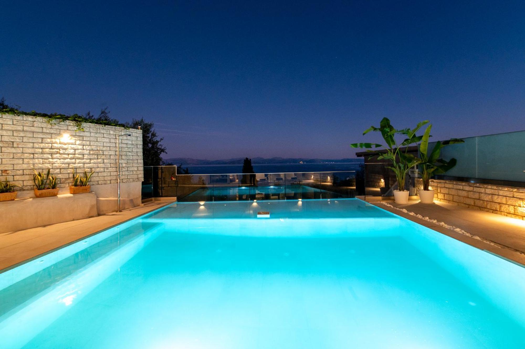 Achillion Luxury Corfu Villa & Suites Pérama Kültér fotó