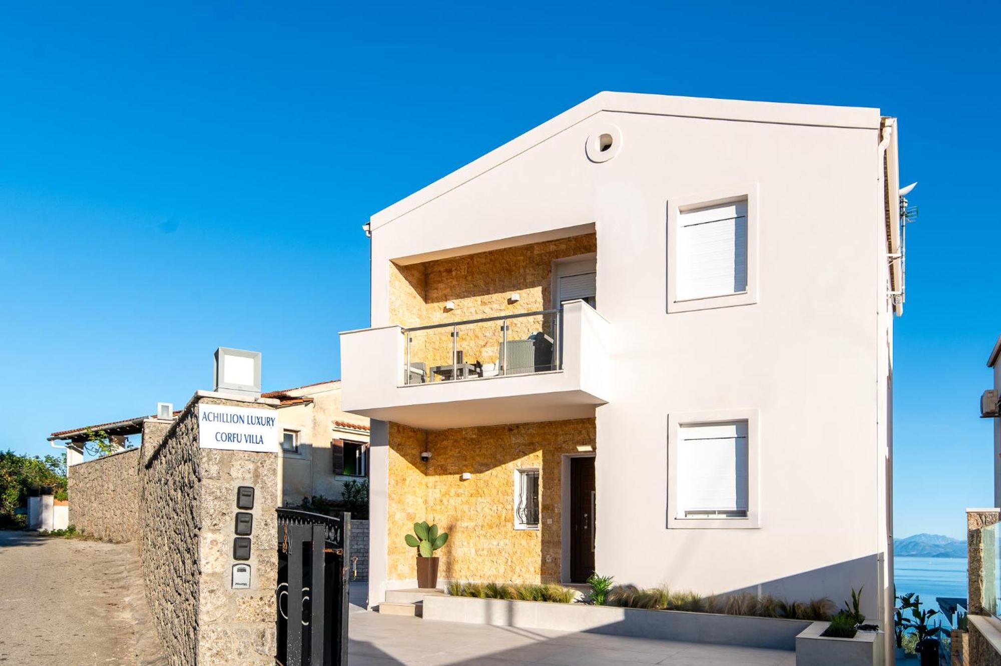 Achillion Luxury Corfu Villa & Suites Pérama Kültér fotó